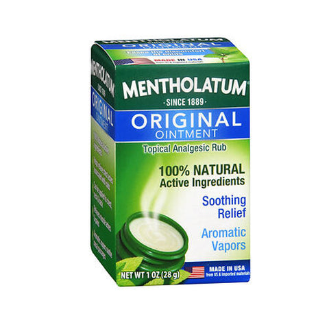 Mentholatum, Original Ointment Soothing Relief Aromatic Vapors, 1 Oz
