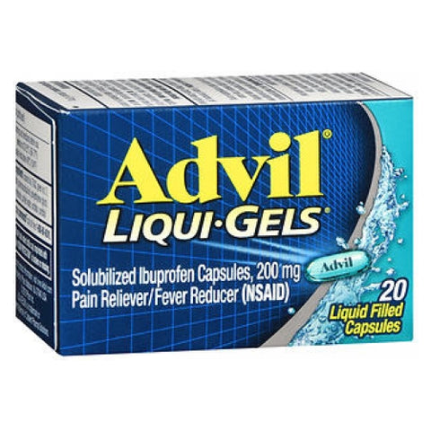 Advil, Advanced Medicine For Pain, 200 mg, 20 Liquid Filled Capsules