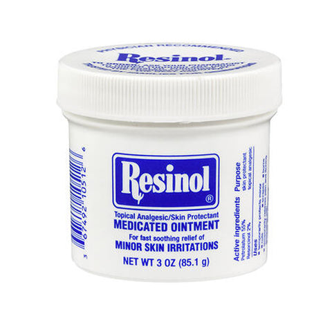 Resinol, Topical Analgesic/Skin Protectant Medicated Ointment, 3.5 Oz