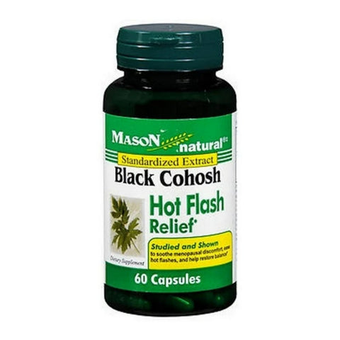 Mason, Natural Black Cohosh Hot Flash Relief, 40 mg, 60 caps