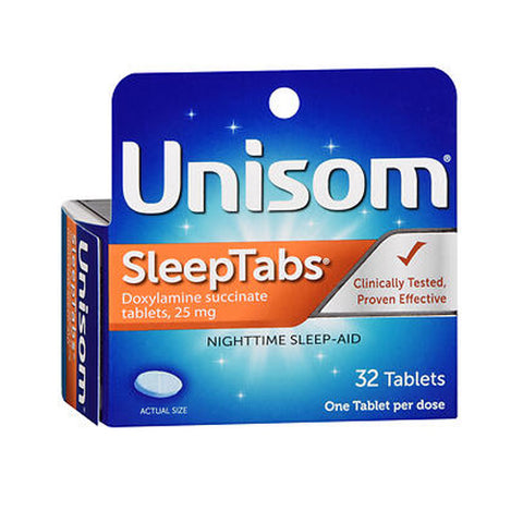 Unisom, Night Time Sleep Aid, 32 Tablets