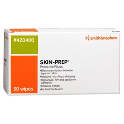 Smith & Nephew, Medical Skin-Prep Protective Dressing Wipes, Box Of 50