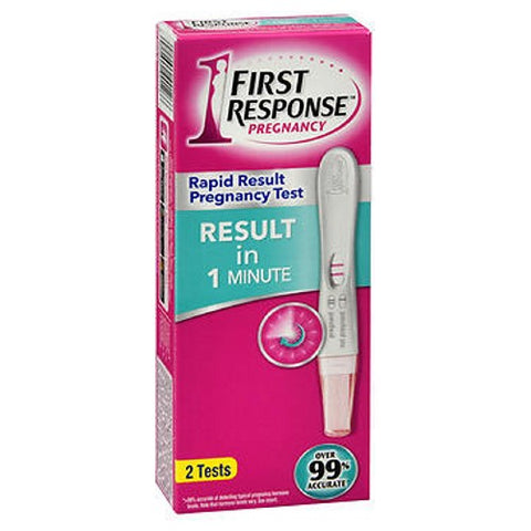 First Response, Rapid Result Pregnancy Test, 2 each