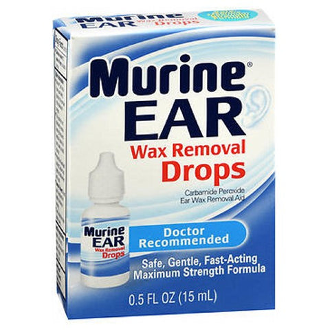 Murine, Ear Wax Removal Drops, 0.5 oz