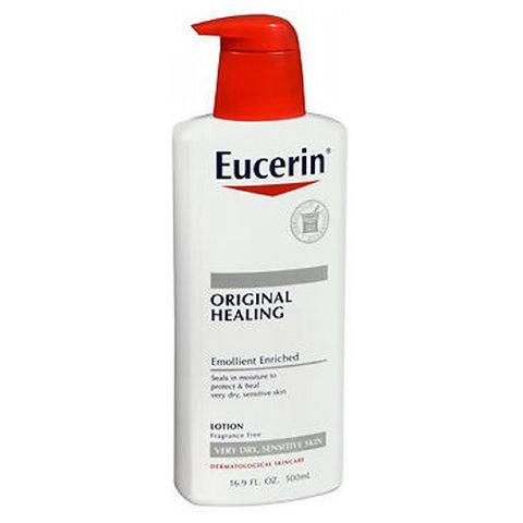 Eucerin, Original Moisturizing Lotion For Dry And Sensitive Skin, 16 Oz
