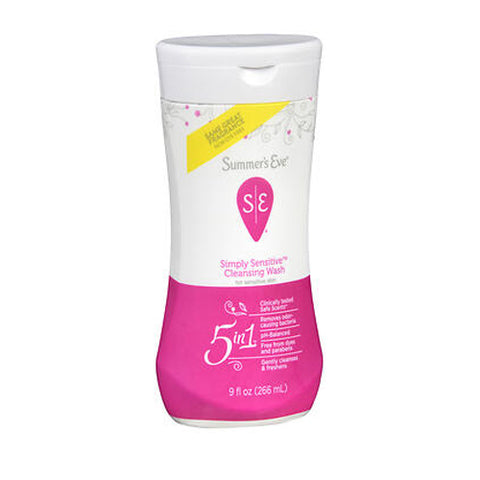 Summers Eve, Feminine Wash Sensitive Skin Summers, 9 Oz
