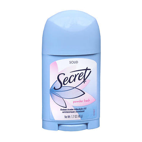 Secret, Anti-Perspirant Deodorant Wide Solid, Powder Fresh 1.7 oz