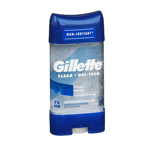 Gillette, Anti-Perspirant Deodorant Clear Gel Cool Wave, 4 oz