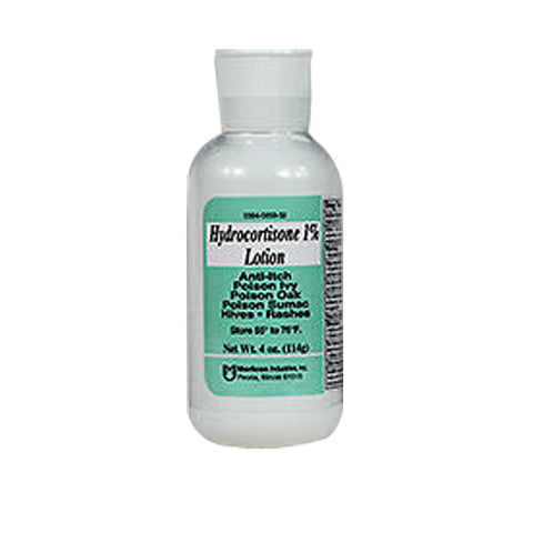 Hydrocortisone, 1 % Maximum Strength Anti Itch Ivy Poison Lotion, 4 oz