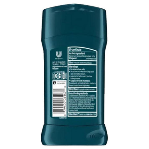 Degree, Advanced 72 Hour Motionsense Anti-Perspirant Deodorant Adventure, 2.7 Oz