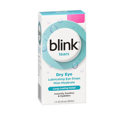 Blink, Lubricating Eye Drops For Mild Moderate Dry Eye, 1 oz