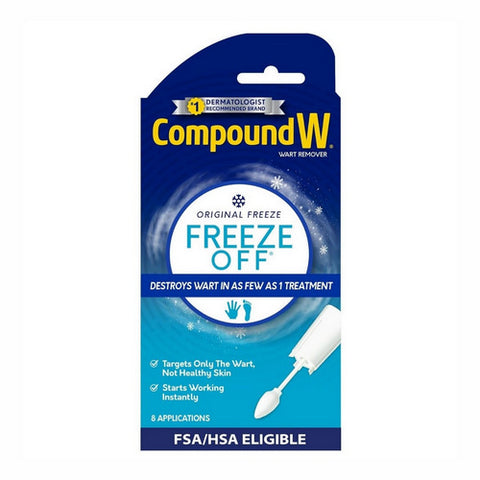 Med Tech Products, Compound W Freeze Off Wart Removal System, 8 each