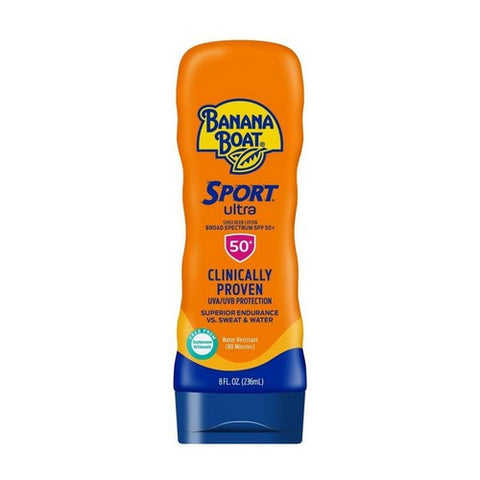 Banana Boat, Sport Performance Sunscreen Lotion Spf50, 8 Oz