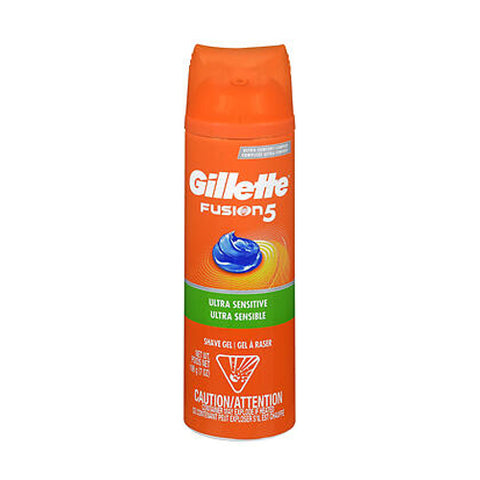 Gillette, Fusion Hydragel Shave Gel Ultra Sensitive, 7 oz