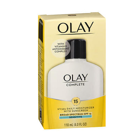 Olay, Complete All Day Uv Defense Moisture Lotion, Sensitive Skin 4 Oz