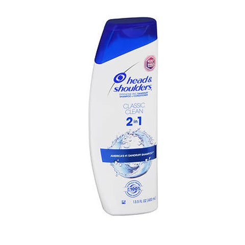 Head & Shoulders, 2-In-1 Dandruff Shampoo Plus Conditioner, Classic Clean 14.2 oz