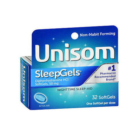 Unisom, Sleep Gels Nighttime Aid, 32 SoftGels