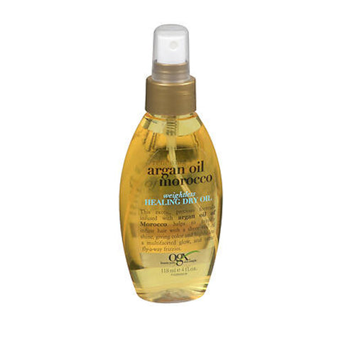 OGX, Organix Moroccan Argan Weightless Healing Dry Oil, 4 oz