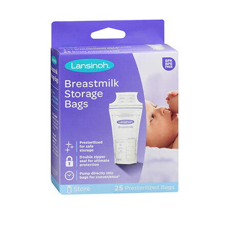 Lansinoh Laboratories, Lansinoh Breastmilk Storage Bags, 25 each
