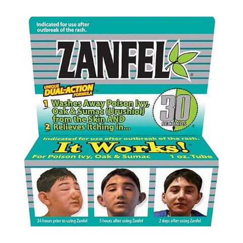 Zanfel, Poison Ivy Oak And Sumac Wash, 1 oz