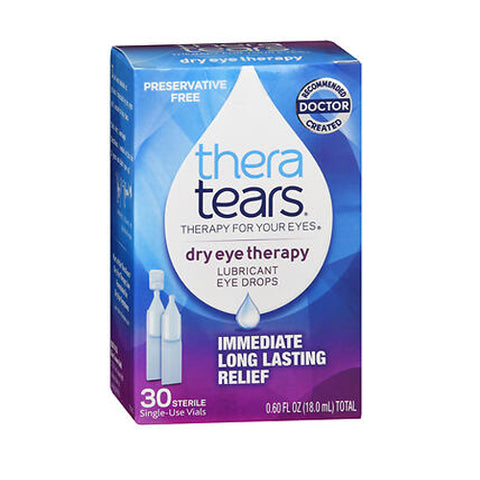 Theratears, Dry Eye Therapy Lubricant Eye Drops, 0.6 Oz