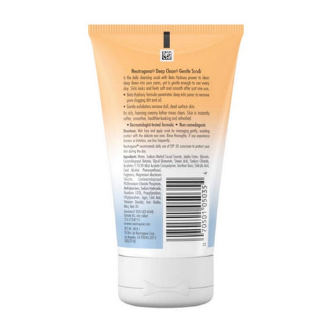 Neutrogena, Deep Clean Gentle Facial Scrub, 4.2 oz