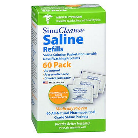 Sinucleanse, Saline Refills, 60 each