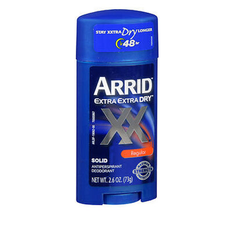 Arrid, Xx Antiperspirant Deodorant, Solid Regular 2.7 oz