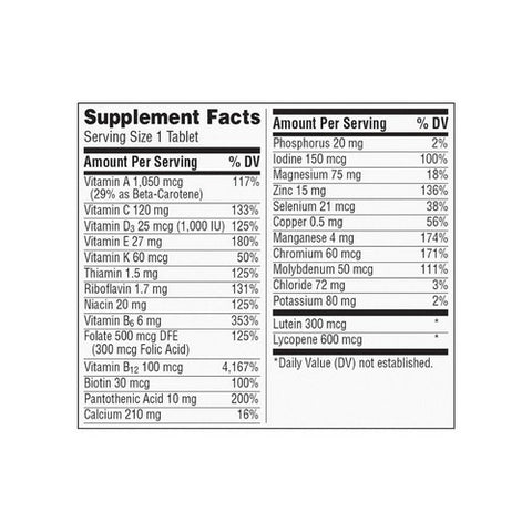 Centrum, Silver Ultra Mens Multivitamin/Multimineral Supplement Tablets, 100 tabs