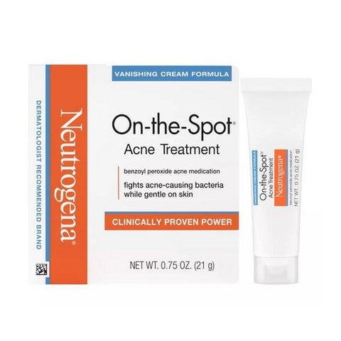 Neutrogena, On-The-Spot Acne Treatment Vanishing Cream Formula, 0.75 oz