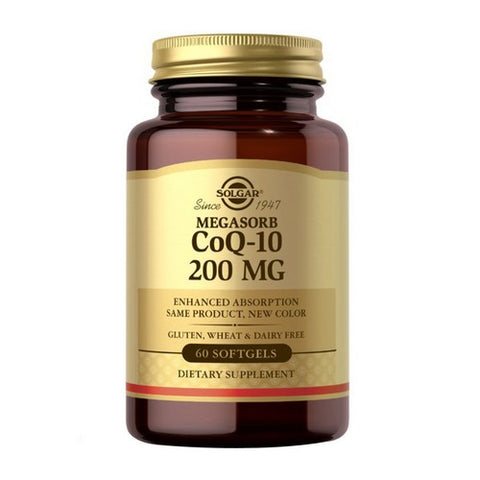 Solgar, Megasorb CoQ-10, 200 mg, 60 S Gels