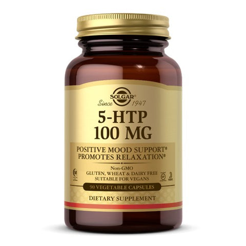 Solgar, 5-HTP, 100 mg, 90 Veg Caps