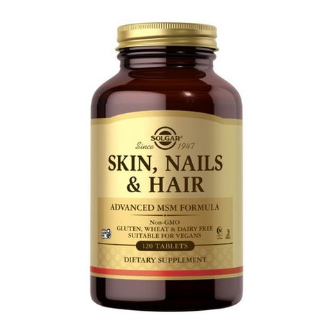 Solgar, Skin - Nails & Hair Tablets, 120 Tabs