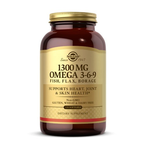 Solgar, EFA Omega 3-6-9, 1300 mg, 120 S Gels
