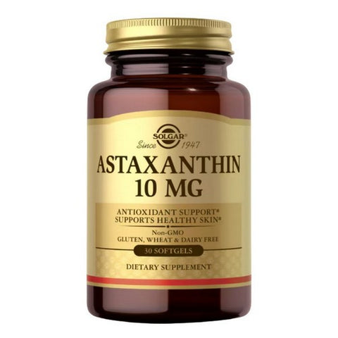 Solgar, Astaxanthin, 10 mg, 30 S Gels