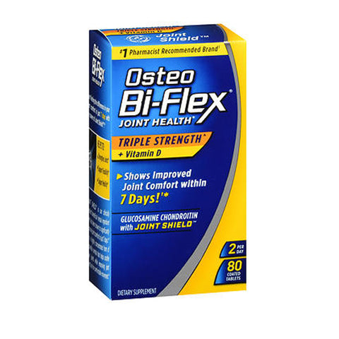 Osteo Bi-Flex, Osteo Bi-Flex Triple Strength With Vitamin D3, 2000IU, 80 Tabs