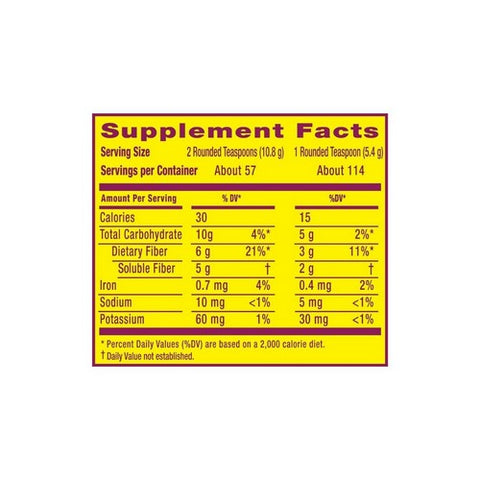 Procter & Gamble, Metamucil Smooth Texture Sugar-Free Unflavored, 114 each