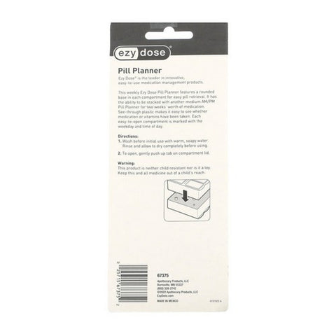 Ezy Dose, Ezy-Dose 7-Day Am/Pm Pill Reminder, 1 Each