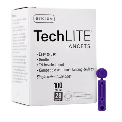 ArkRay, Techlite 28 Gauge Sterile, 28G, 100 each