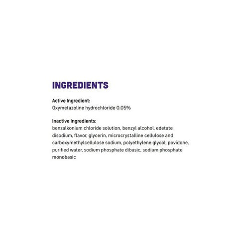Afrin, No Drip Pump Mist Extra Moisturizing, 0.5 oz