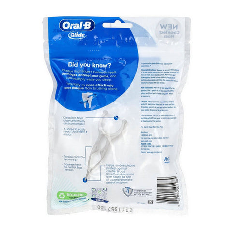 Oral-B, Oral B Glide Floss Picks, 30 each