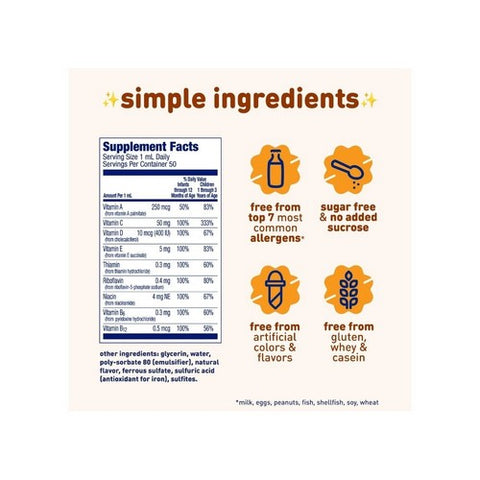 Enfamil, Poly-Vi-Sol Multivitamin Supplement Drops, 1.67 Oz