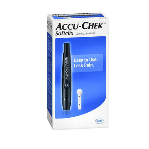 Accu-Chek, Softclix Lancing Device And Lancets, 1 each