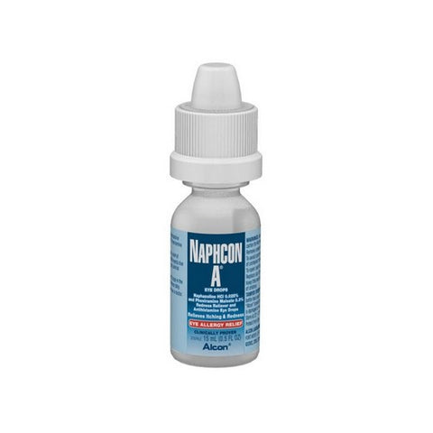 Alcon, Naphcon A Eye Allergy Relief Drops, 15 ml