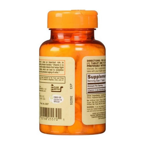 Sundown Naturals, Vitamin C, 500 mg, 50 tabs