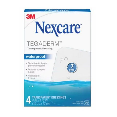 Nexcare, Tegaderm Transparent Dressings, 4