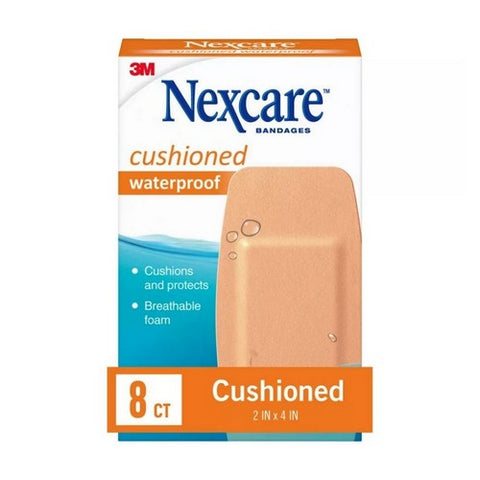 Nexcare, Bandages Active Extra Cushion Knee And Elbow, 8 each
