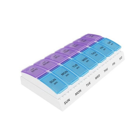 Ezy Dose, Ezy-Dose 7 Day Am/Pm Travel Pill Container, Large 1 each