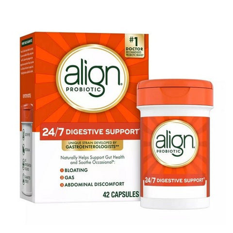 Procter & Gamble, Align Digestive Care Probiotic Supplement, 42 caps