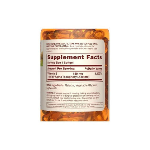 Sundown Naturals, Sundown Naturals Vitamin E, 400 IU, 100 caps